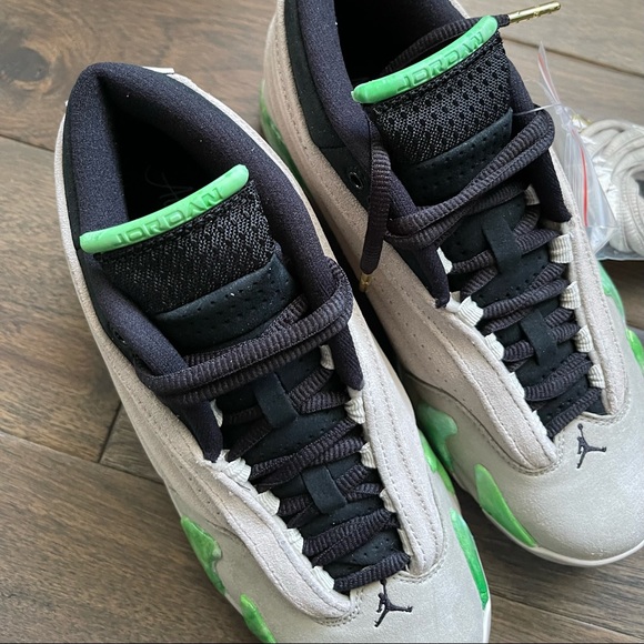 New DS Air Jordan Retro 14 X Aleali May. WMNS 6.5. Mens 5. - Picture 8 of 12